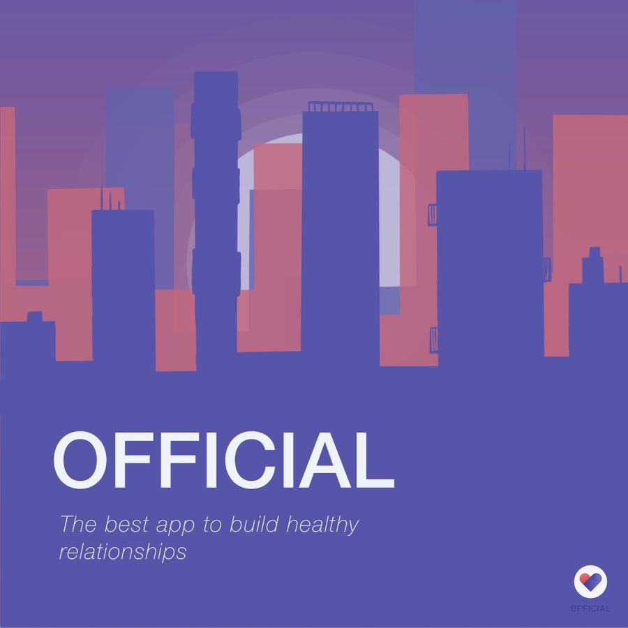 Official skyline graphic with tagline